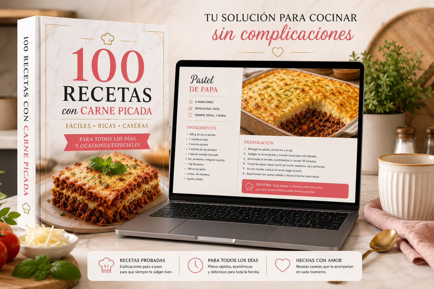 Reinventá la Carne Picada de Siempre - 100 ideas para innovar